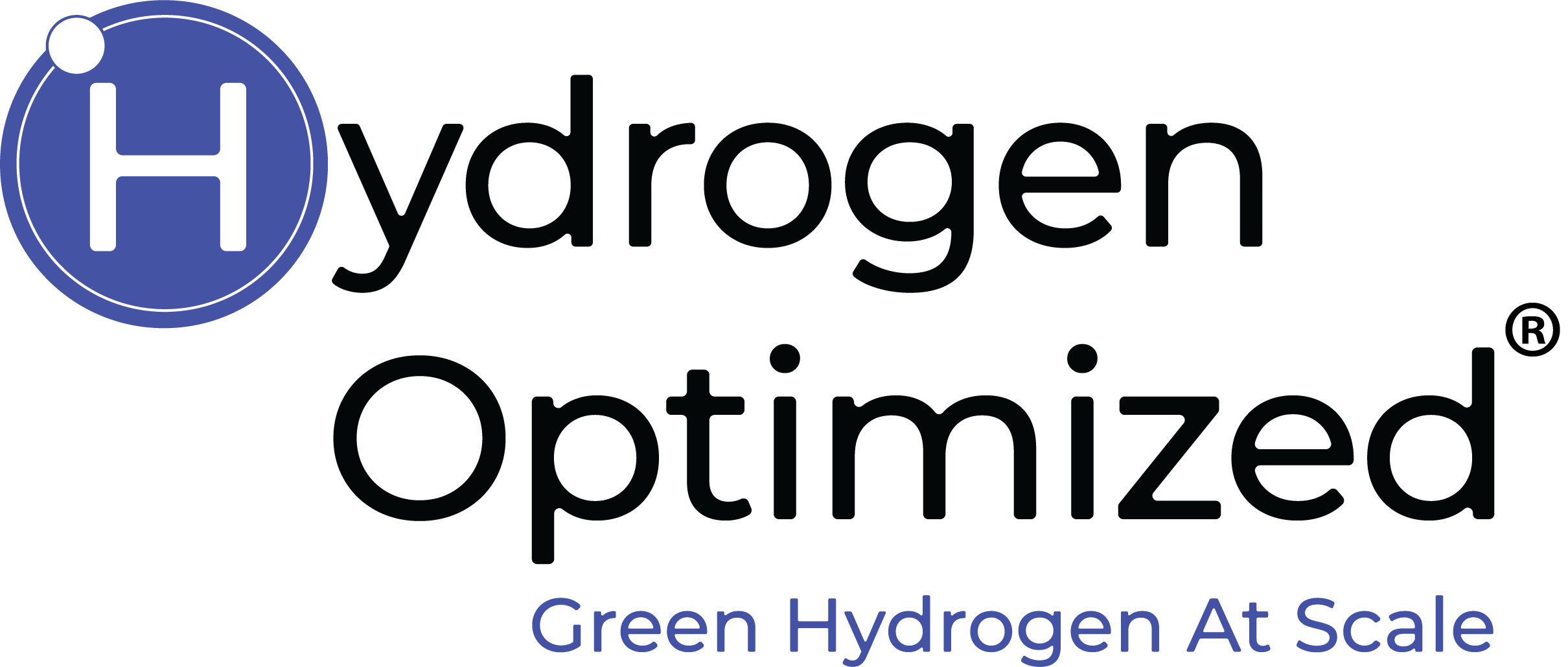 Hydrogen Optimized logo with 